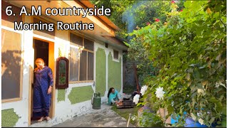 오전 6시 마을에서의 아침 루틴 ~ 지역 아침 식사 만들기 ~ 여름철 피부 관리 루틴