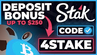 Stake Promo Code "4STAKE" — DEPOSIT BONUS UP TO $250 & RAKEBACK (stake promo code review)