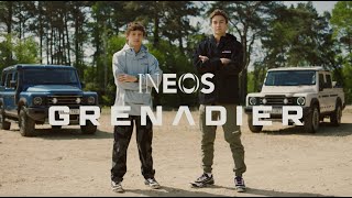 George Russell & Kimi Antonelli go off-script | INEOS Grenadier