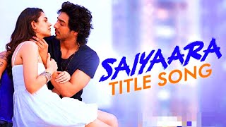 Saiyaara Title Song Car 4K | Ahaan Panday, Aneet Padda | Tanishk Bagchi, Faheem Car Ride Video Wive