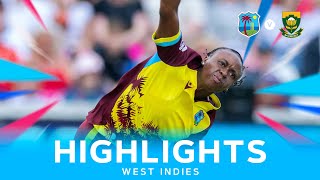 Claxton Wickets And Glasgow 53 | Extended Highlights | West Indies Women v South Africa | 1st T20I