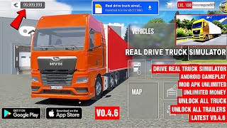 Real drive truck simulator mod apk unlimited money unlock all latest v0.4.6