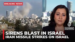 Iranian missiles target Israel after US bombed nuclear sites