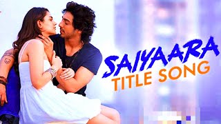 Saiyaara Title Song Car 4K | Ahaan Panday, Aneet Padda | Tanishk Bagchi, Faheem A, Arslan N 