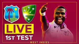 🔴 LIVE | West Indies v Australia | 1st Test - Day 3