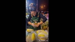 🔴 How to cut durian fruit by pretty woman 🔴