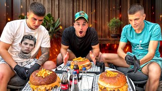 AKO POJEDEMO NAJVECI BURGER NE PLACAMO NISTA! *uspeli?*