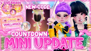 🔴LIVE!! DRESS TO IMPRESS MINI SUMMER UPDATE COUNTDOWN + GIVEAWAYS!!