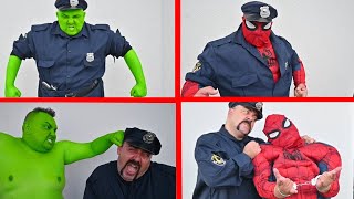 Superheroes and Police - Movie