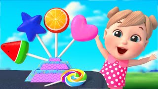 Pirulitos Coloridos - Vamos Compartilhar ! | NoaCoco em Português - Música & Canção Infantil