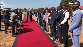 Presidente João Lourenço trabalha no Moxico Leste