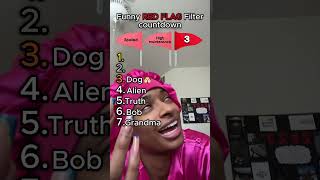Funny RED FLAG filter countdown!!🤣