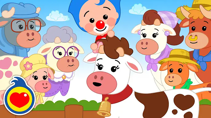 La Vaca Lola y Su Familia ♫ Canciones Infantiles ♫ Plim Plim