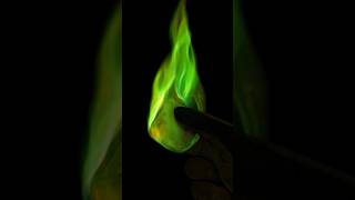 Making a green fireball is crazy