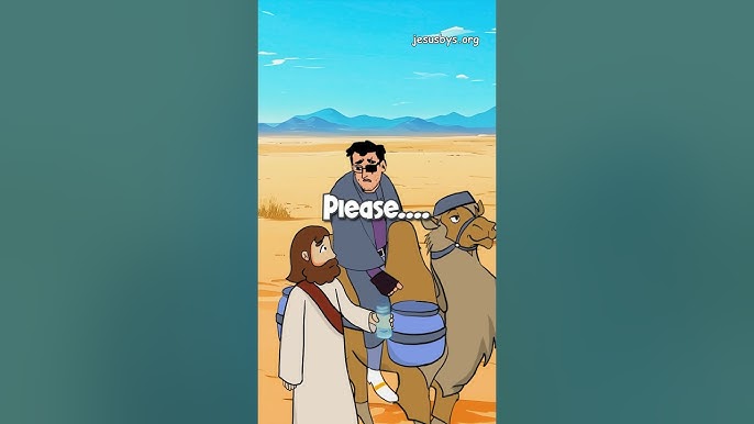 🏜️Jesus & the Thirst Deal | Pedro Underdog's Desert Lesson #jesus #jesuschrist #jesuslovesyou