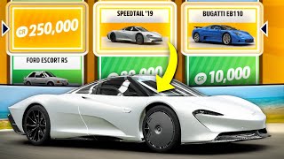 Forza wheelspins, but I DRIFT them...