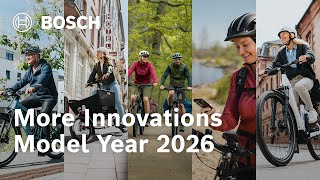 More Innovations Model Year 2026 | Bosch eBike Systems