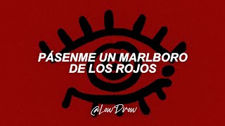 Fuerza Regida - Marlboro Rojo (Letra) || Pásenme un Marlboro de los rojos
