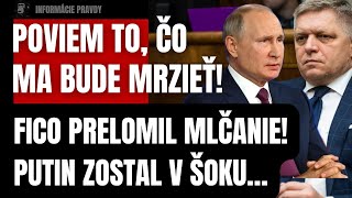 Historický moment! Poviem to, čo ma bude mrzieť! Fico prelomil mlčanie #politika #fico #slovensko 