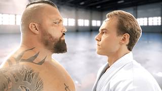 World's Strongest Man Vs Karate Black Belt