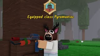 MEJORANDO LA CLASE PIROMANO DE 99 NOCHES EN EL BOSQUE A NIVEL 3