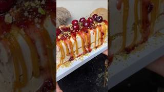 كيكة باردة 🍦نوڤا ڤلاصي nougat glacé 🤤 #like #food #اكسبلور #وصفات #shortvideo #shorts