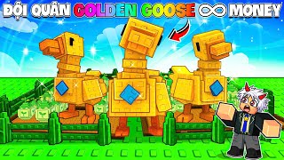 BI HUỲNH DÙNG ĐỘI QUÂN GOLDEN GOOSE 1% ĐẺ TRỨNG VÀNG KIẾM VÔ HẠN TIỀN TRONG GROW A GARDEN