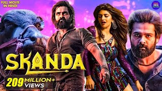 RAM POTHENENI | SKANDA | New (2025) Released South Indian Movie Hindi Dubbed | New South Movie 2025