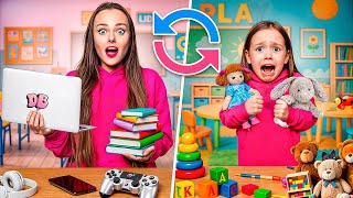 Я ПРЕВРАТИЛАСЬ В РЕБЕНКА!