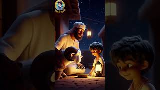 "فرحة العيد مع كبش أبيض! لحظات مؤثرة بين الأب وابنه 🐏❤️ #عيد_الأضحى #كبش #كبش_العيد