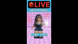 LIVE Playing Roblox With Every Fan (Troll is a Pinning Tower 2)