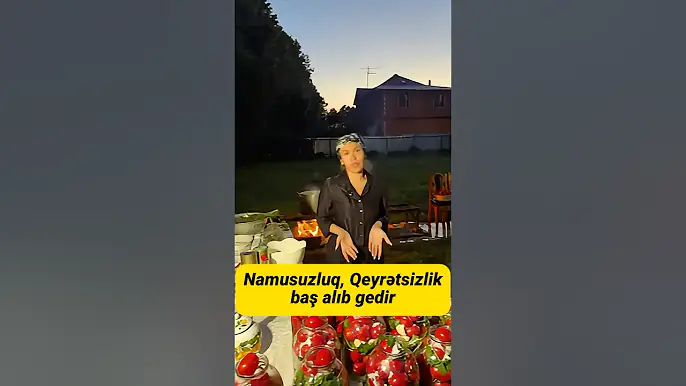 Bu nədir? Qeyrətsizlik Namussuzluq baş alıb gedir?