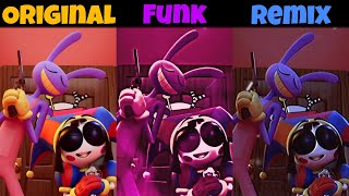 Jax and Pomni Daisy Bell Original vs Funk vs Remix part 2