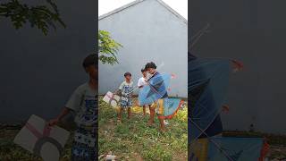 Si bocil nangis kribo pamer layangan bagus