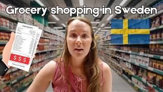 Food PRICES in Sweden - I’m SHOCKED 🇸🇪 ︱ *Shopping & Cooking