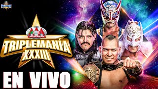 🔴TRIPLEMANIA 33 EN VIVO!! HIJO DEL VIKINGO RETUVO!! 😱 UNA NUEVA ERA COMIENZA - TRIPLEMANIA 33