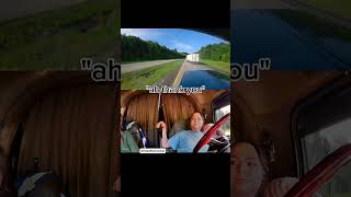 All kinds of communication on the road are important to pick up on and understand #truckdrivers
