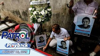 TV Patrol Weekend Playback | August 16, 2025