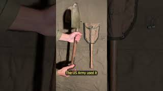 두 개의 삽, 하나의 군대: 미국 2차 세계 대전 참호 파기 도구 #ww2 #wwii #usarmy #삽 #재연 #역사