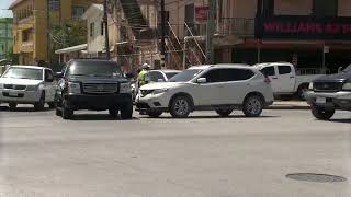 Traffic Lights Fail Again at Busy Belize City Intersection