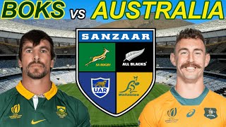 SOUTH AFRICA vs AUSTRALIA Rugby Championship 2025 Live Commentary (2nd Test)