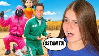 DEVOJKA ME KONTROLIŠE U SQUID GAME