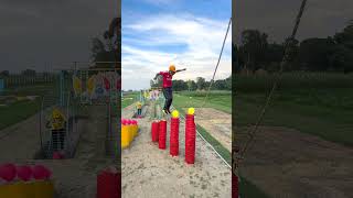 shark slides, flying cans, butterfly swings & balloon bursts ! who raced through it all to win ?