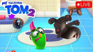🔴 Live My talking Tom 2 gameplay #Sunsetgamer #Live #Mytalkingtom2