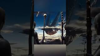 На их планету упал огромный корабль