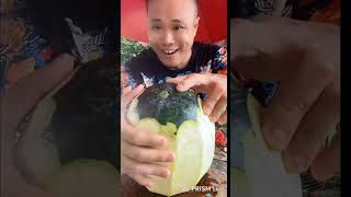🔴 How to cut watermelon by funny man 🔴