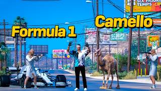 Usamos Un camello y El Carro De Fórmula 1 Para Despistar Los Arabes