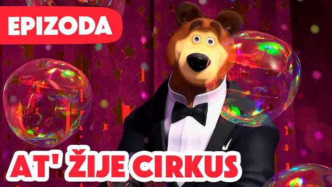 Máša a Medvěd 💥 NOVÁ EPIZODA 2024 💥 At' žije cirkus 🐧🎪(Epizoda 67) 🎬