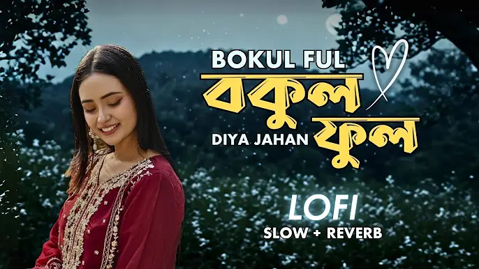 Bokul Ful Bokul Ful | LoFi Version | Slowed & Reverb | বকুল ফুল বকুল ফুল | Diya Jahan