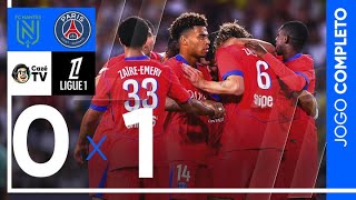 JOGO COMPLETO: NANTES X PSG | RODADA 1 | LIGUE 1 2025/26